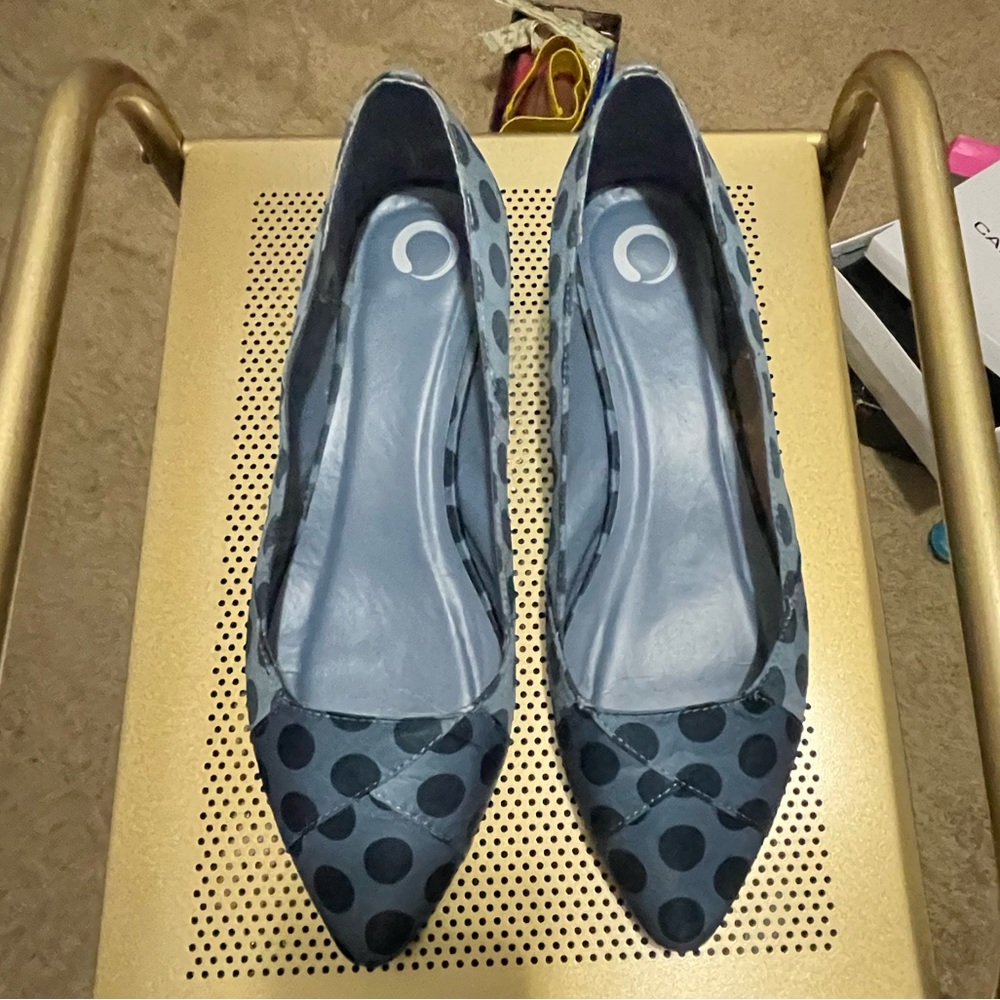 Journee. Polka dot. Blue. - Picture 3 of 4